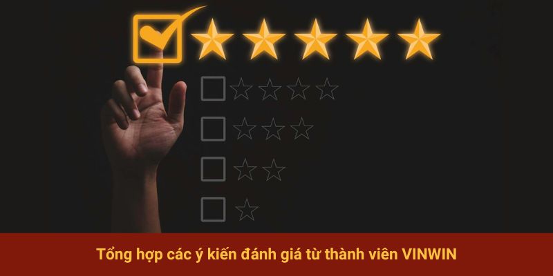 Tổng hợp các ý kiến đánh giá từ thành viên VINWIN